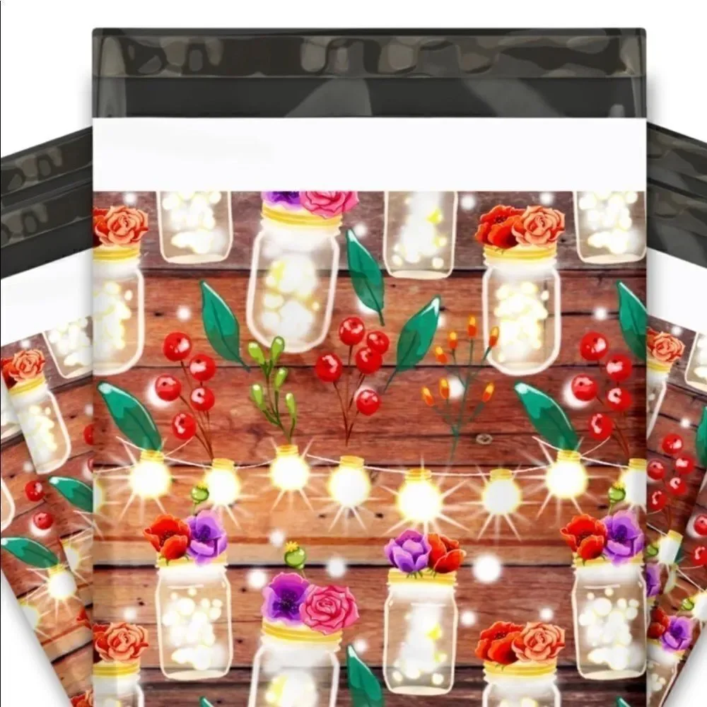 Poly Mailers MIX BOO 6x9 10x13 14x17 40pcs 40stick